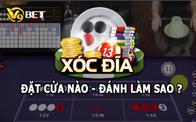 Xóc Đĩa V9BET | Luật Chơi, Cửa Chẵn Lẻ & Quản Lý Vốn 2 Ảnh minh họa bảng cửa cược Xóc Đĩa V9BET